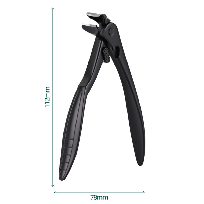 Cura Nail Clipper | Ergonomic Stainless Steel, Wide Jaw for Thick Nails 10