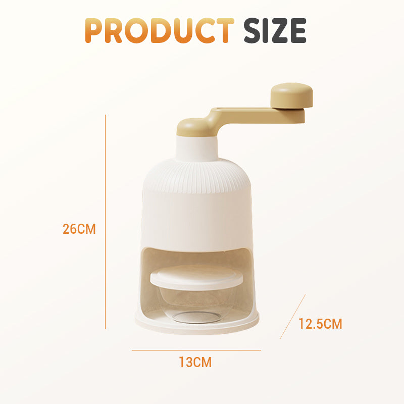Eazy Ice Shaver | Hand Crank, Stainless Steel Blade for Shaved Ice 8