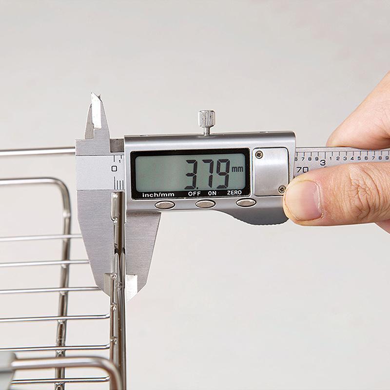 Kira Sink Organizer Rack | Stainless Steel, Easy Installation 7