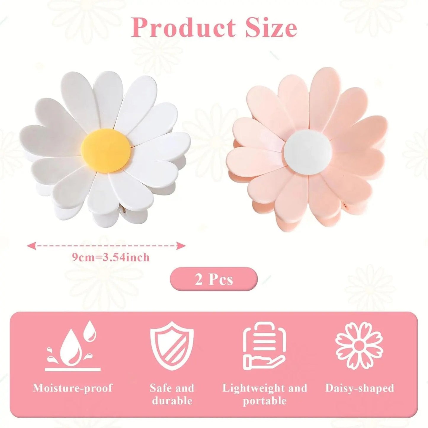 Mira Cherry Blossom Clip | Magnetic Sealing Design 8