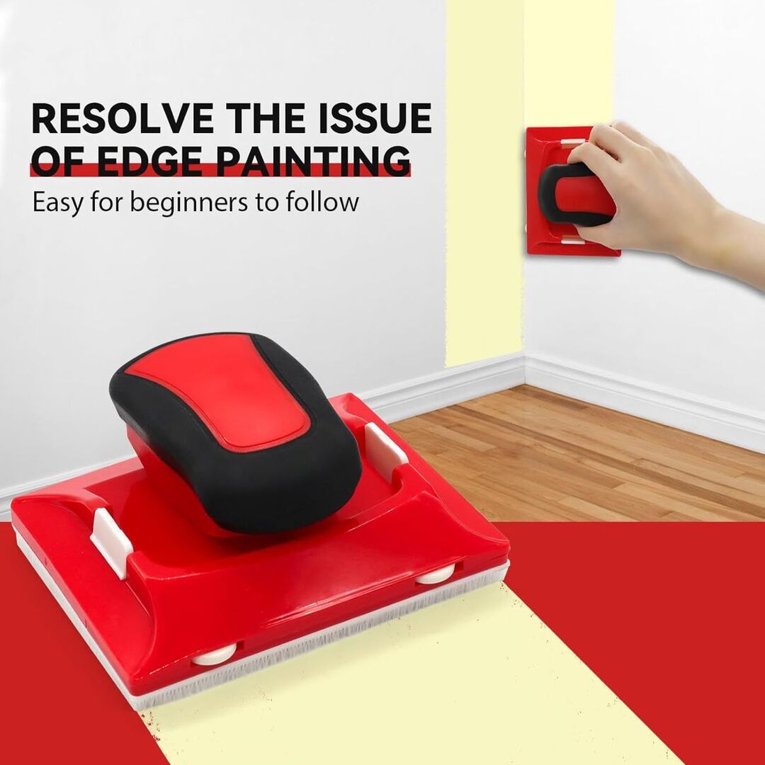 SleekStroke Paint Edger | Ergonomic, Highly Absorbent Paint Pad 5