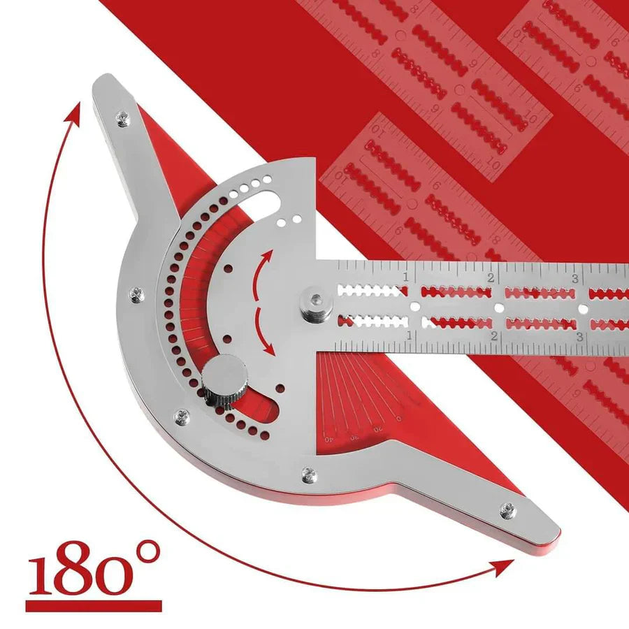 AeroCraft Precision Rule | Ultra-Accurate Measuring Tool, Flexible Adjustable Head 3