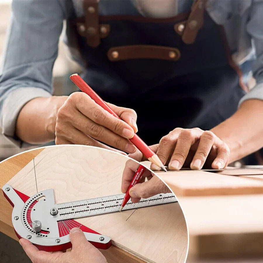 AeroCraft Precision Rule | Ultra-Accurate Measuring Tool, Flexible Adjustable Head 4