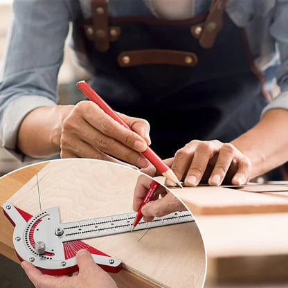 AeroCraft Precision Rule | Ultra-Accurate Measuring Tool, Flexible Adjustable Head 4