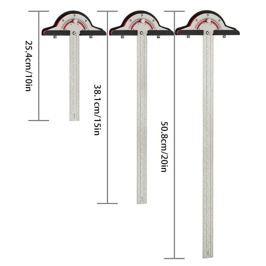 AeroCraft Precision Rule | Ultra-Accurate Measuring Tool, Flexible Adjustable Head 7
