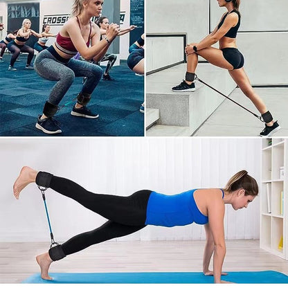 Aero Ankle Fitness Belt | Adjustable Resistance Bands Set 2