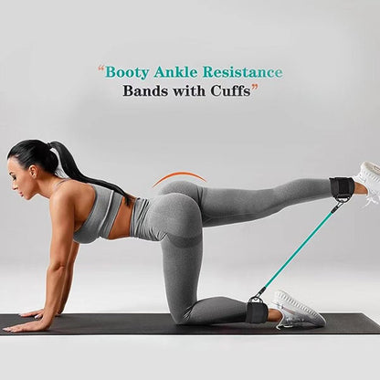 Aero Ankle Fitness Belt | Adjustable Resistance Bands Set 3