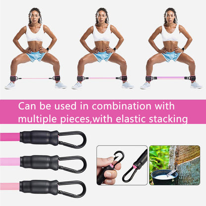 Aero Ankle Fitness Belt | Adjustable Resistance Bands Set 8