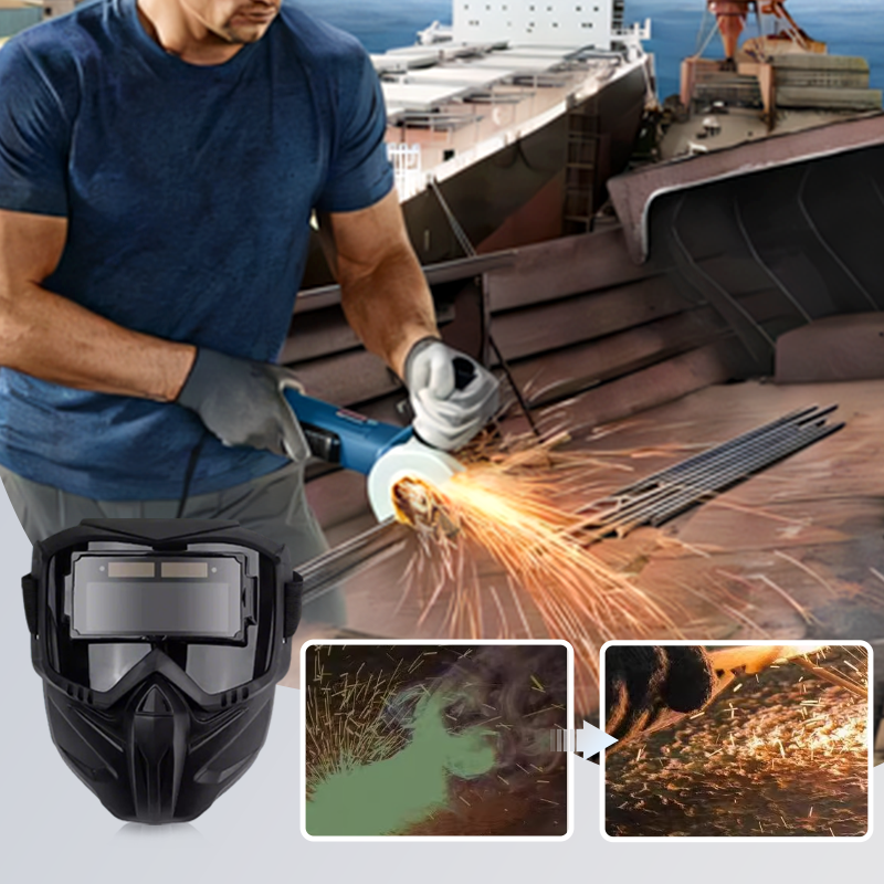 Aero Auto Darkening Welding Helmet | True Color Vision, Flexible Dual Modes 1