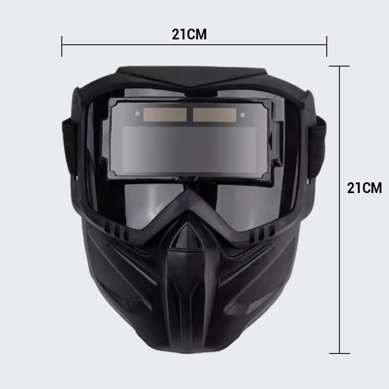 Aero Auto Darkening Welding Helmet | True Color Vision, Flexible Dual Modes 8