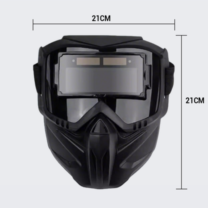 Aero Auto Darkening Welding Helmet | True Color Vision, Flexible Dual Modes 8