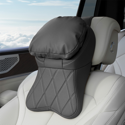 Aero Car Headrest | Ergonomic PU Leather Support 9