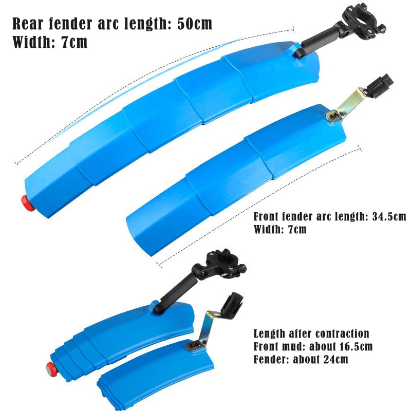 Aero Mudguard | 2-in-1 Telescopic Shield with LED Light 3