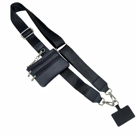 Aero Phone Lanyard | Adjustable Crossbody Strap with Mini Wallet 0