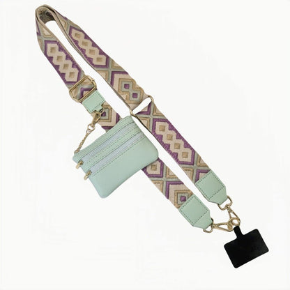 Aero Phone Lanyard | Adjustable Crossbody Strap with Mini Wallet 17
