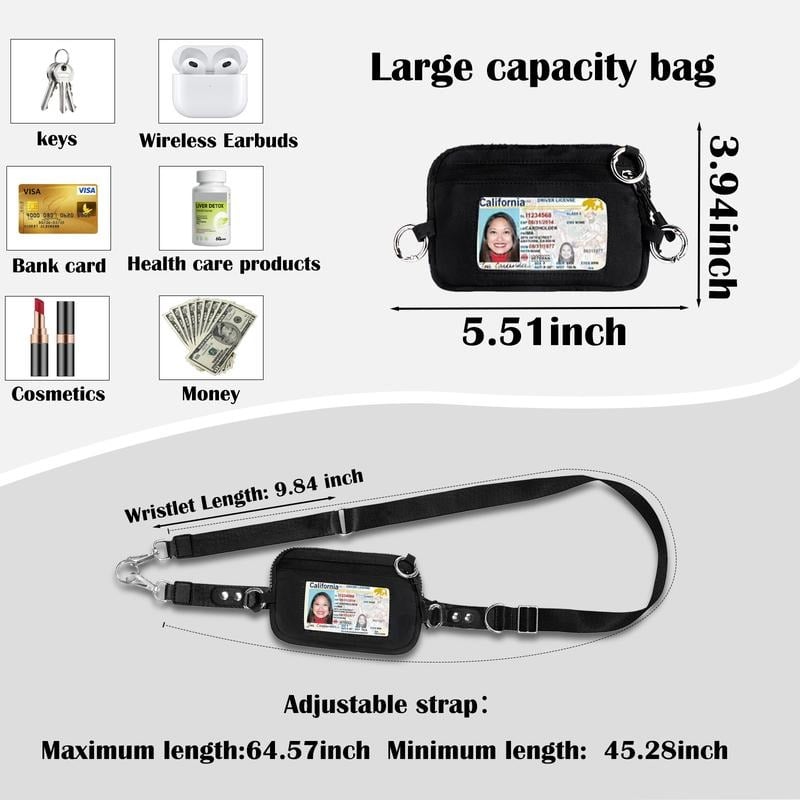 Aero Phone Lanyard | Adjustable Crossbody Strap with Mini Wallet 4