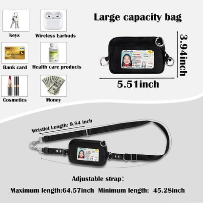 Aero Phone Lanyard | Adjustable Crossbody Strap with Mini Wallet 4