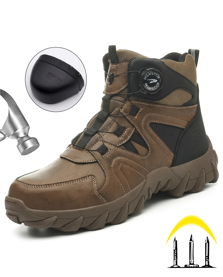 Aero Safety Boots | Steel Toe Work Boots, Waterproof, Anti-Slip 5