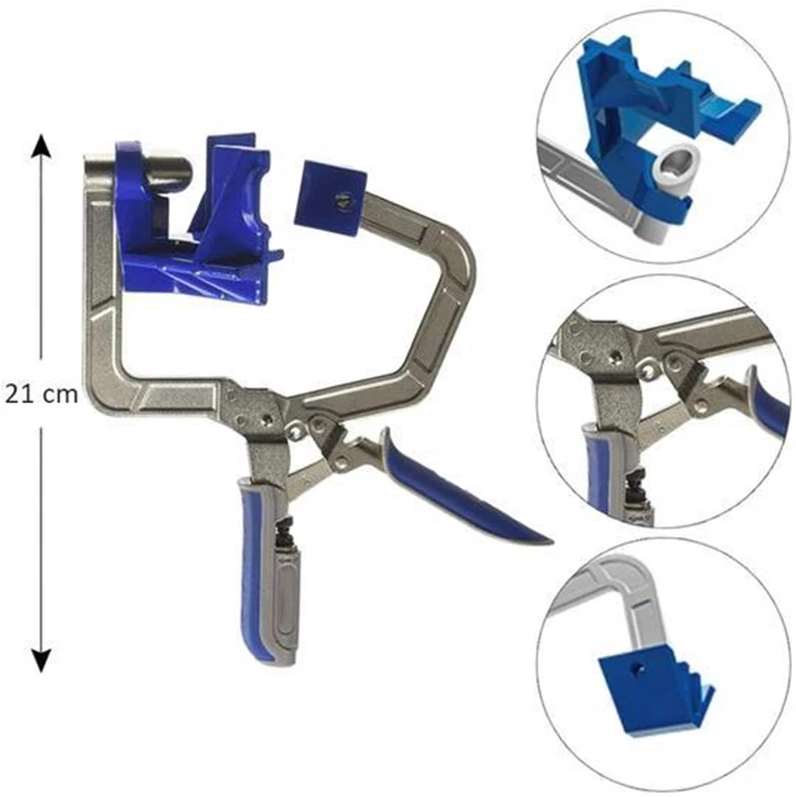 Aero Woodworking Clamp | 90° Angle, Auto-Adjust for Corners 4