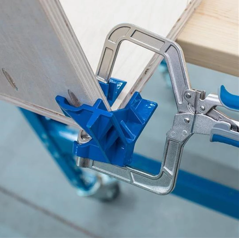 Aero Woodworking Clamp | 90° Angle, Auto-Adjust for Corners 6