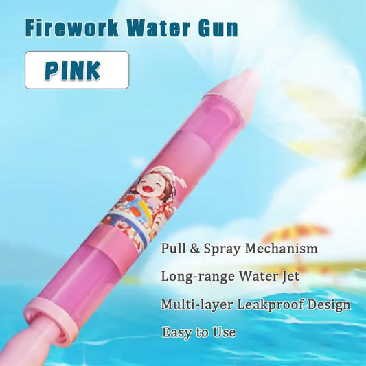 AquaBurst Water Toy | Firework-Style Spray, Easy Pull-Out Pump 0