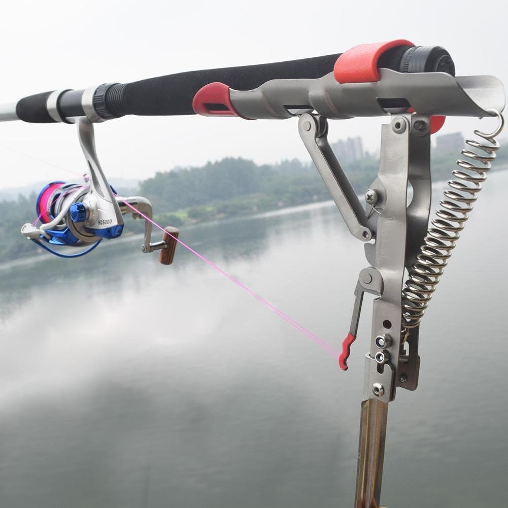 Aqua Automatic Fishing Rod Holder | High-Impact Stainless Steel, User-Friendly Design 1