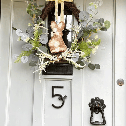 Bee House Number Sign | Elegant Weather-Resistant Design for Home Address 5