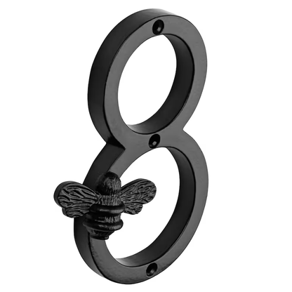 Bee House Number Sign | Elegant Weather-Resistant Design for Home Address 8
