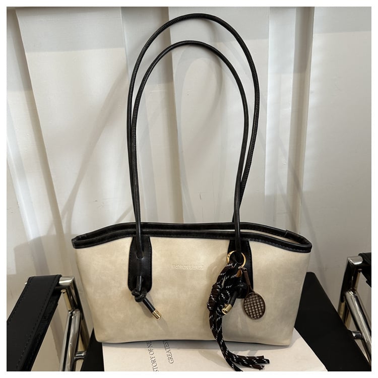 Bella Black Shoulder Bag | Large Capacity, Scratch-Resistant for Women 1
