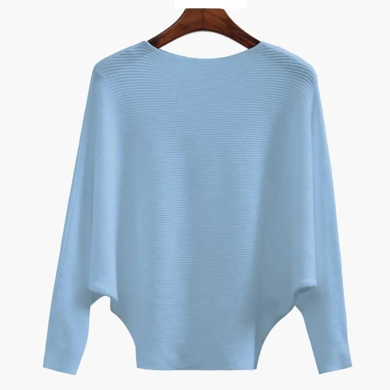 Bella Oversized Sweater | Soft Ribbed Knit, Boat Neck Design 6