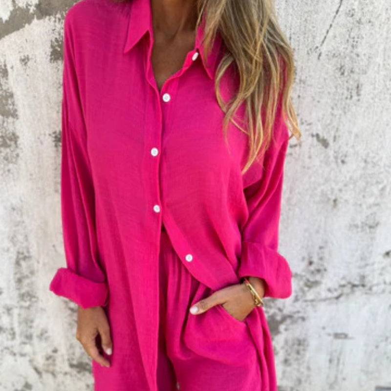 Bella Women's Set | Casual Loungewear Two Piece Set, Soft Blend Fabric 12
