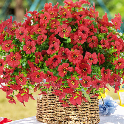 Blooming Oasis Silk Flowers | UV Resistant, Eco-Friendly Faux Blooms 14
