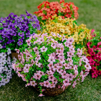 Blooming Oasis Silk Flowers | UV Resistant, Eco-Friendly Faux Blooms 8