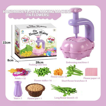 BlossomCraft Flower Maker Kit | All-in-One DIY Craft for Kids 2