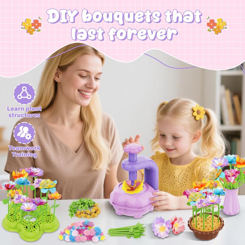 BlossomCraft Flower Maker Kit | All-in-One DIY Craft for Kids 5
