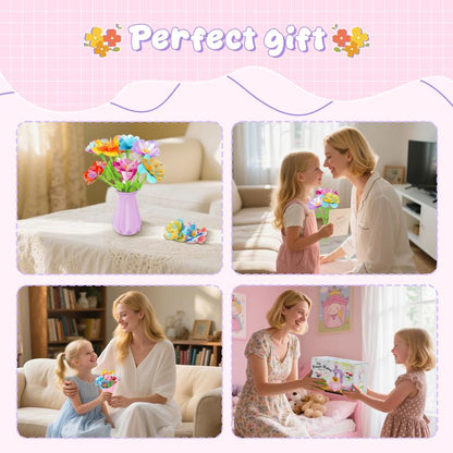 BlossomCraft Flower Maker Kit | All-in-One DIY Craft for Kids 6
