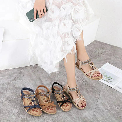 Bora Bohemian Sandals for Women | Orthopaedic Comfort, Anti-Slip Design 0