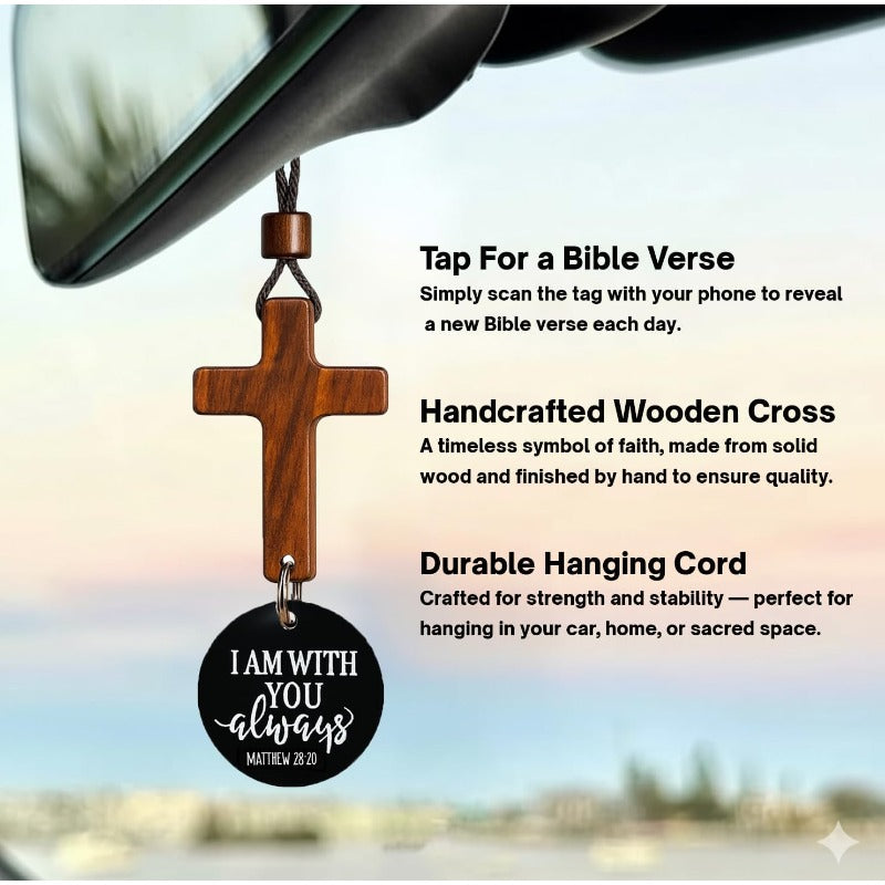 Brave Car Cross | Inspirational Bible Verse 3