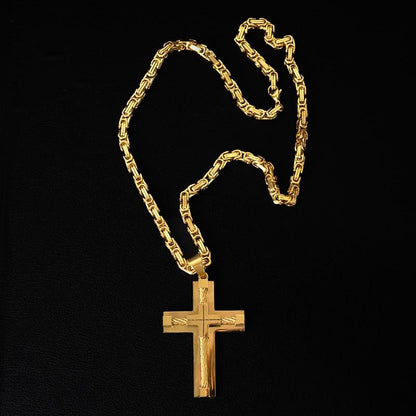 Brave Cross Necklace | Premium Stainless Steel 0