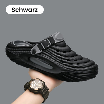 Breeze Men's Slides Sandals | Breathable EVA, Non-Slip Outsole 10