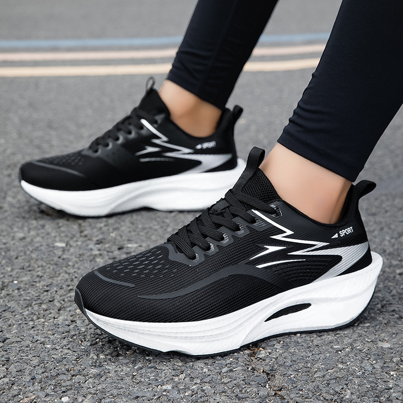 Breeze Running Shoes | Breathable Mesh, Cushioned Sole 1