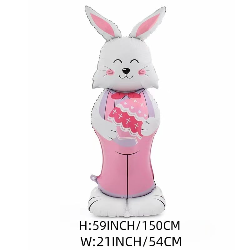 Breezy Bunny Balloon | Giant 3D Self-Supporting Decoration 0