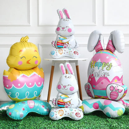 Breezy Bunny Balloon | Giant 3D Self-Supporting Decoration 7