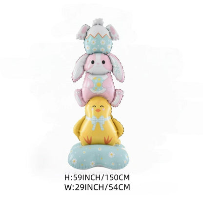 Breezy Bunny Balloon | Giant 3D Self-Supporting Decoration 9
