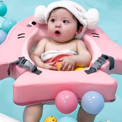 Bubbles Baby Float | Ergonomic Neck Support, Anti-Roll Design 3