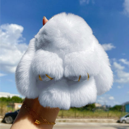 Bunny Charm Keychain | Ultra-Soft Faux Fur, Cute Design 8