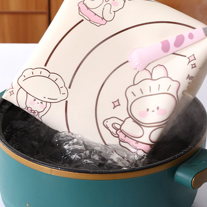 Bunny Silicone Baking Mat | Non-Stick with Measurement Guides, Rabbit Pattern 3