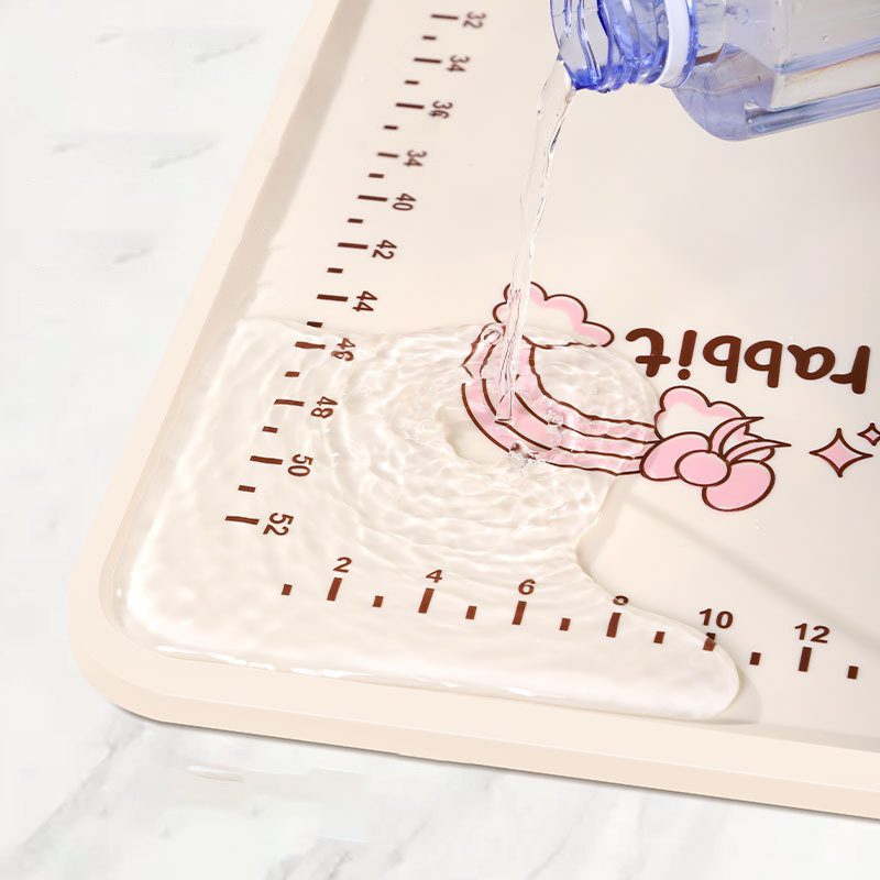Bunny Silicone Baking Mat | Non-Stick with Measurement Guides, Rabbit Pattern 4
