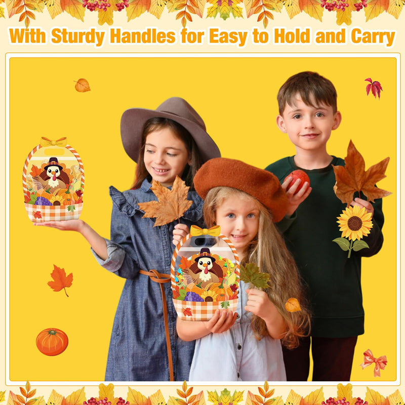 Bunny Treat Bags | Plastic Candy Gift Bags with Handle 4
