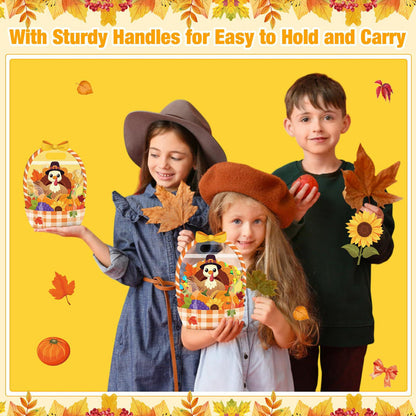 Bunny Treat Bags | Plastic Candy Gift Bags with Handle 4